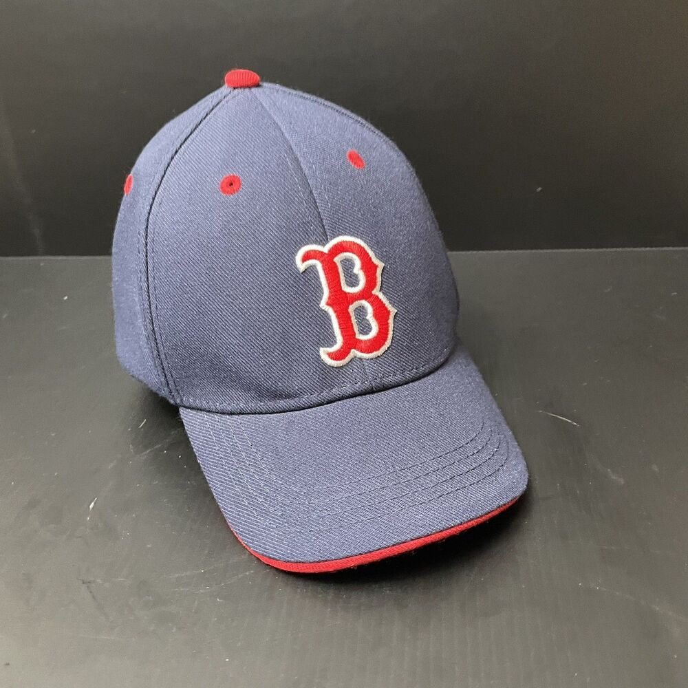 Boston Red Sox 47 Brand Vintage Navy Clean Up Hat with Red B Logo FOR KIDS